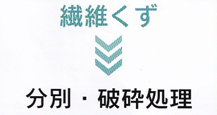 紙くず分別処理